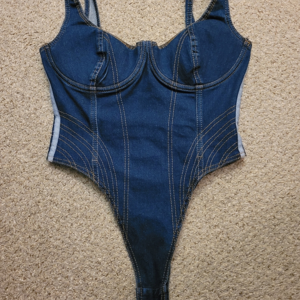 Ivy Park Rodeo Denim Body suit